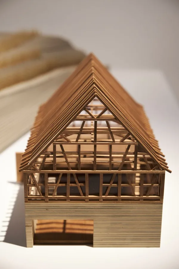 Detalle de edificio modular para Architect3D.eu